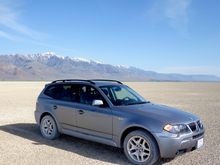 Off road on the Alvord Desert with my 2006 BMW X3 3.0i m-sport, manual, loaded with everything by nav
