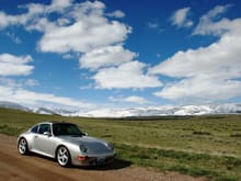 Blue skies after an early May snow storm, C2S out for a drive!