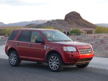 Land Rover LR2. Solid and honest as a Mormon CPA.