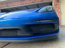 Porsche 718 GTS front radiator grilles www.radiatorgrillstore.com