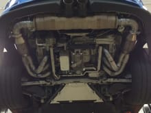Dundon 991 GT3/RS Street Header System v2 with valved side deletes.
