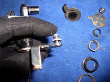 White grey bushing at the center 