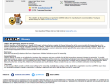 CarFax from when I purchased the vehicle