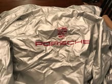 Used (for one season of winter storage) 996 car cover, also fits the 993 and 993 turbo according to the brochure.  Cover is in exceptional condition with no rips.  Material is a very fine quality vinyl with partial soft fleece interior.  Original box, storage bag, and lock included.  $175 plus shipping.  