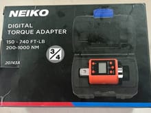 Digital Torque Adapter package