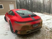 And I wonder why she never gets picked for PoTW ...my Lord, we can't have folks believe Porsche gets driven where/when they can get dirty!