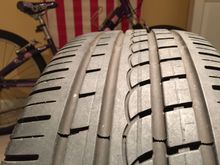 Tread depth Front Wheels