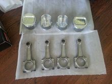 Rods and pistons