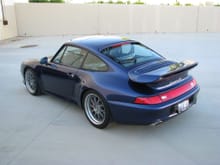 1996 911 Iris Blue