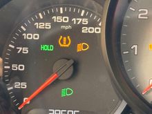 Of course warning lights galore...

