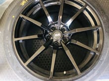 Tire 2 on Mustang wheel
