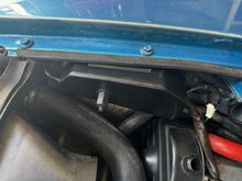 Wedged into place but not all the way