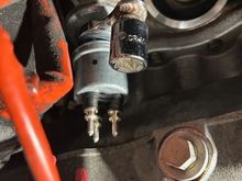 New oil pressure sender that requires the special tool. 