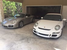 Cayman S and my 997