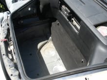 Tidy trunk after some vacuming