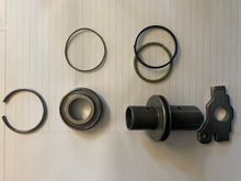 layout of the piston parts 
