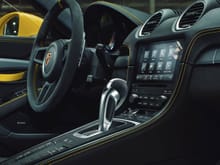 This is the Porsche PDK press release -- yes it's a GT-4, but good view of yellow deviated thread