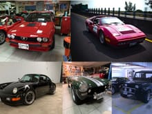 In Taiwan Jeep Wrangler 1990,964 TL, 63 MG Midget, and recently sold Ferrari 328 and Alfa GTV6
