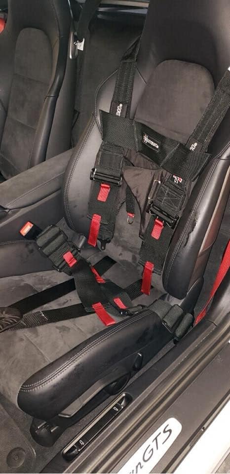 Miscellaneous - Complete 6 pt. Harness system for 981 Caymans with OEM seats - Used - 2014 to 2016 Porsche Cayman - Tampa, FL 33602, United States