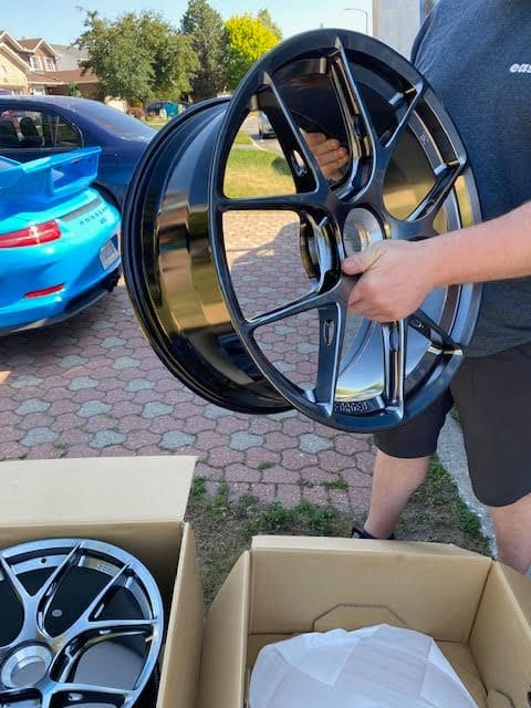 Wheels and Tires/Axles - 20" BBS FI-R Diamond Black for GT3 fitment - Used - 2014 to 2019 Porsche GT3 - Ottawa, ON K4A2C1, Canada