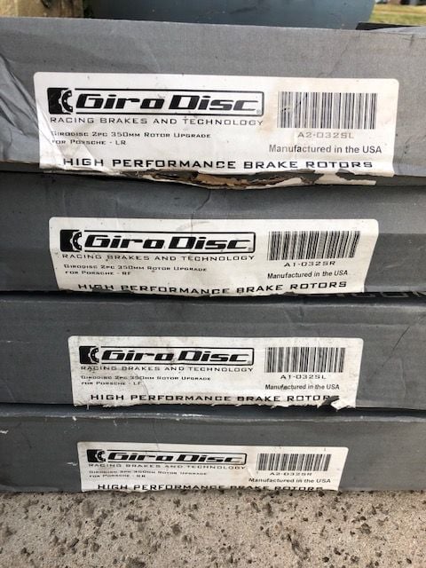 Brakes - FS: Lightly Used Girodisc hats and rotors (991.1 or 991.2 c2s/c4s/targaS/targa4s/GTS) - Used - 2012 to 2019 Porsche 911 - Dallas, TX 75214, United States