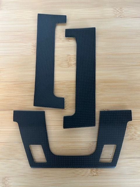 Interior/Upholstery - Carbon fiber console trim for 992 - Used - 2020 to 2024 Porsche Carrera - Las Vegas, NV 89148, United States