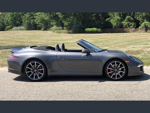 2014 Porsche 911 - 2014 911 Carrera 4S Conv Agate Gray - Manual - 11,500 Miles CPO till 7/2021 - Carplay - Used - VIN WP0CB2A95ES155574 - 12,000 Miles - 6 cyl - 4WD - Manual - Convertible - Gray - Pt Pleasant, NJ 08742, United States