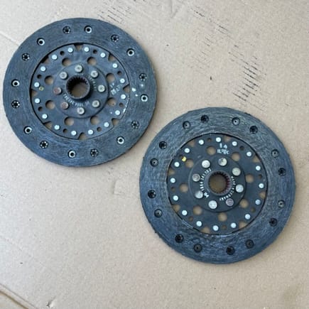 Dual friction discs