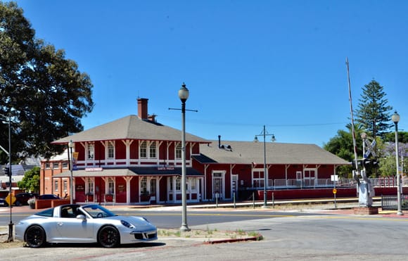 Original 1887 Southern Pacific Railroad Depot
Santa Paula, California.