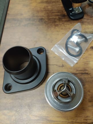 Thermostat housing delivered today. Really into the small details at the moment. I'm noticing a bunch of little annoying details to finish at this point.