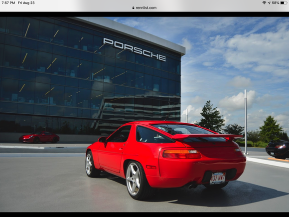 At Porsche HQ in Atlanta fir Rendezvous 928 this past June.