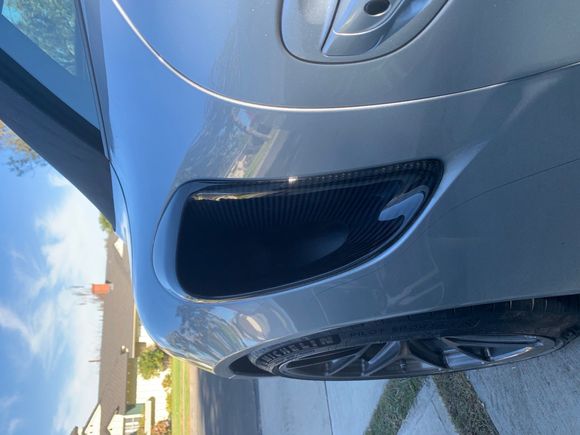 Vent installed - pretty flush