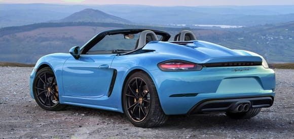 Here's my 5 minute photoshop of a possible 718 Spyder. I pushed out the wheels a tiny bit too haha.