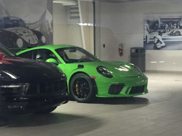 My 19 gt3 rs got the dealership late Saturday so only got a sneak peek at it from my SA. Excited to pick it up on Monday. 