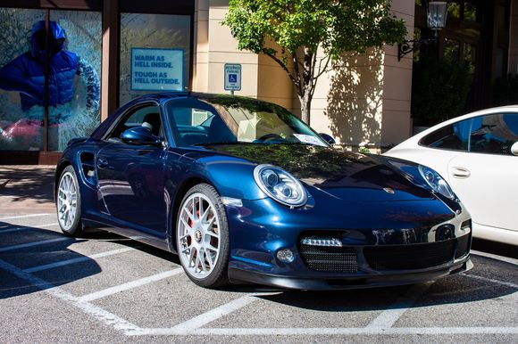 Hard top on car