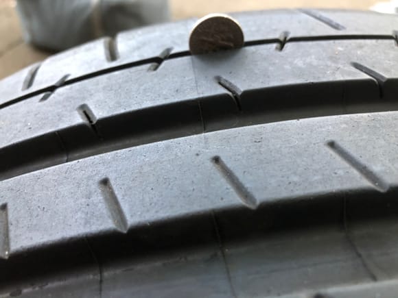 Less than 500 miles on these tires