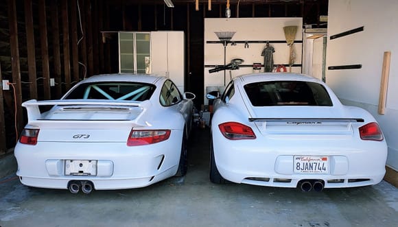 The seller just happened to have purchased a 997.1 GT3, boy did that car drive great..
