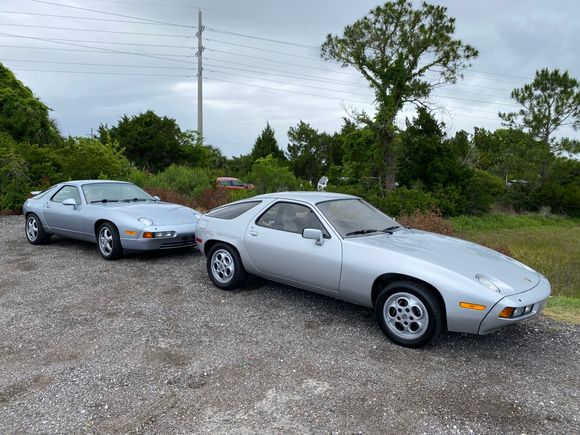 Scott’s “bookends:” Polar Silver vs Silver Metallic