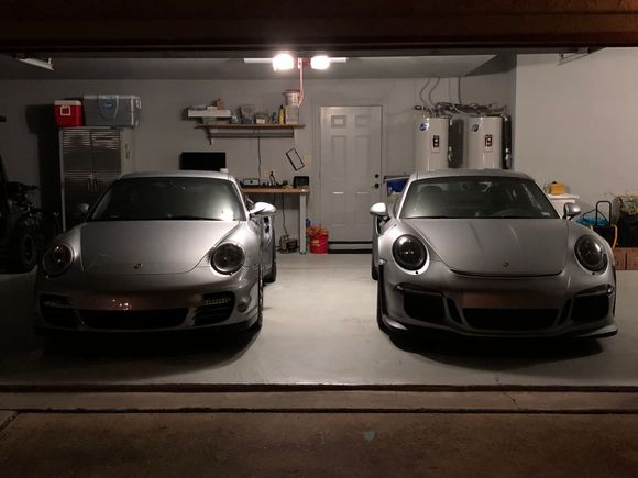 Fun shot I took last night before our midnight run...