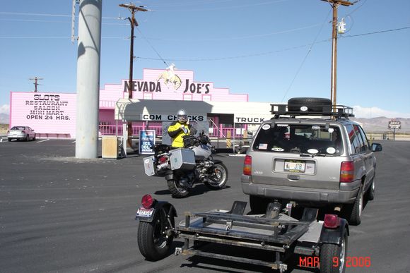 BMW GS 1150 going to the coast
