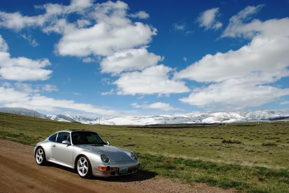 Blue skies after an early May snow storm, C2S out for a drive!