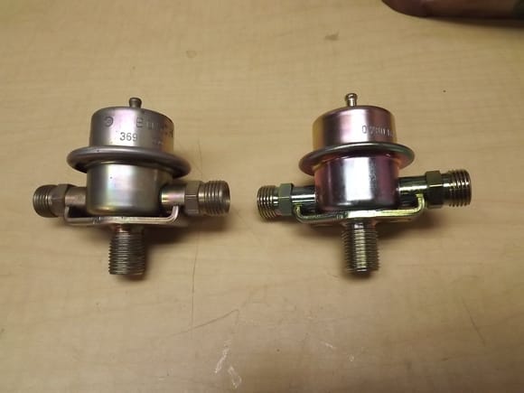 Front dampers. S4 on left, S3 on right.
Externally, 100% exactly the same!
Interchangeable?
Not hardly!
