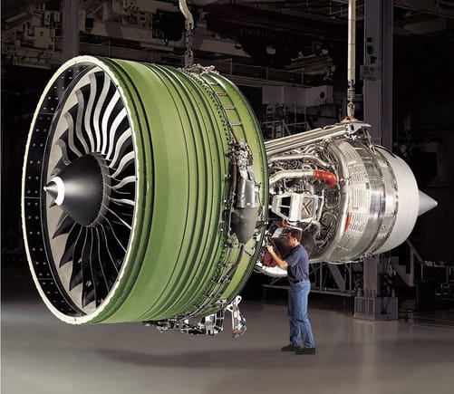 GE90 (e.g., for Boeing 777)