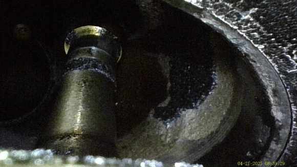 Exhaust valve stem and guide