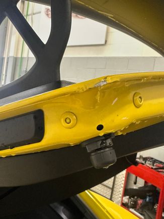 Paint chip on trunk 2