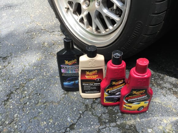 Four steps to restoring the paint finish