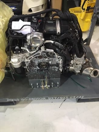 This brand new GT4 engine waiting to get Dropped into one of their Beasts.