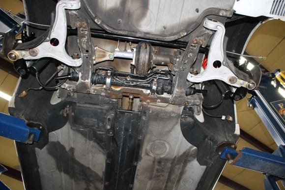 New control arms, but 964 longitudes aren't wide enough