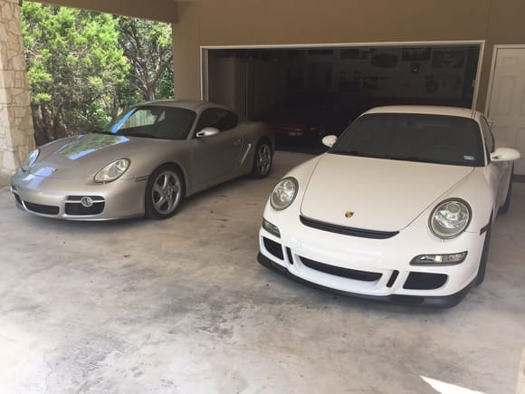 Cayman S and my 997