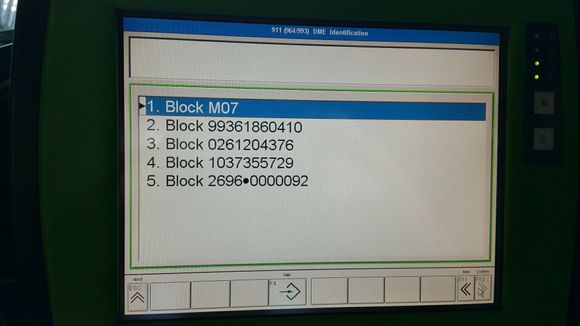 All of the modules found after probe